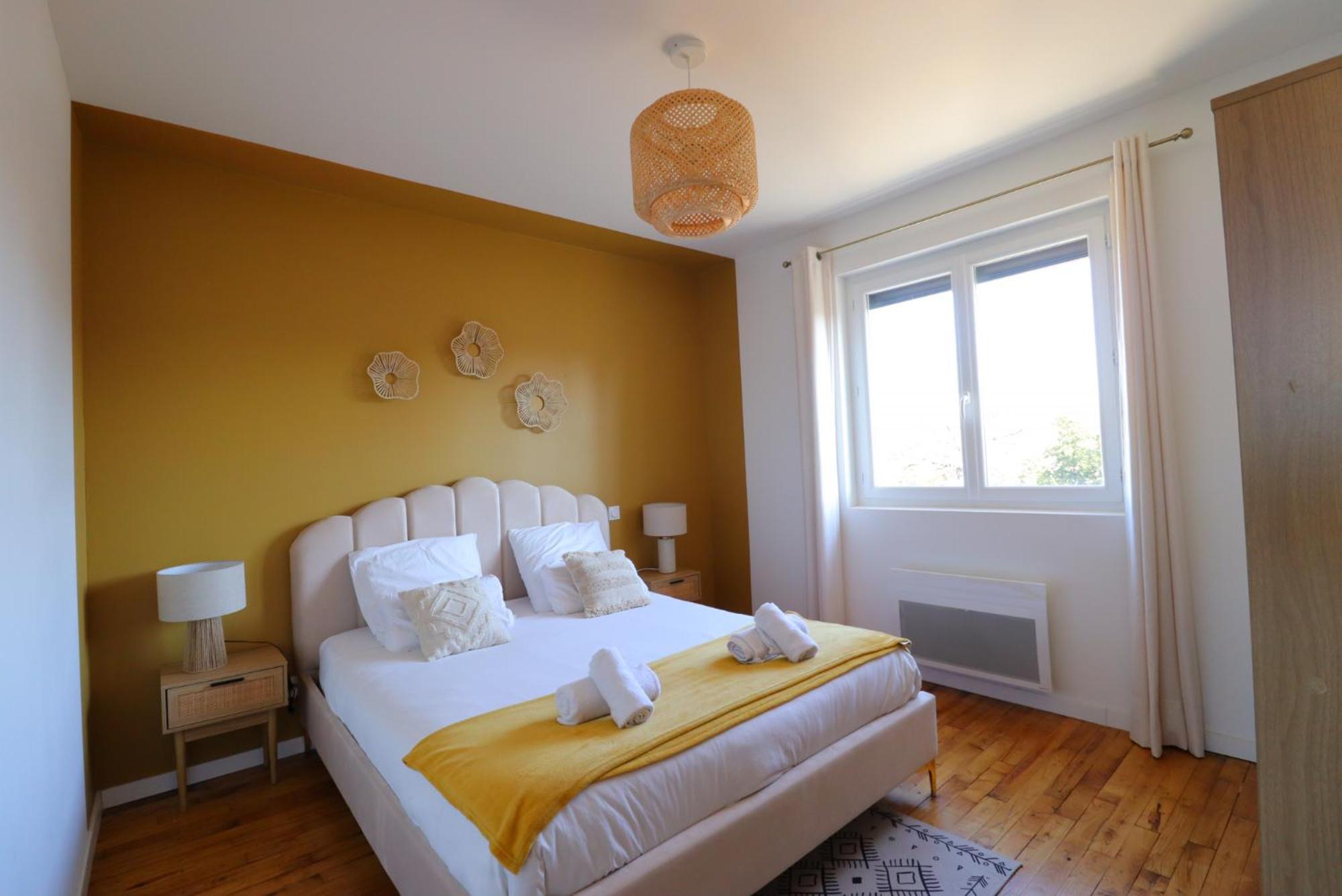 Le Boho - Charmant T3 Avec Climatisation Et Fibre Bergerac Kamer foto
