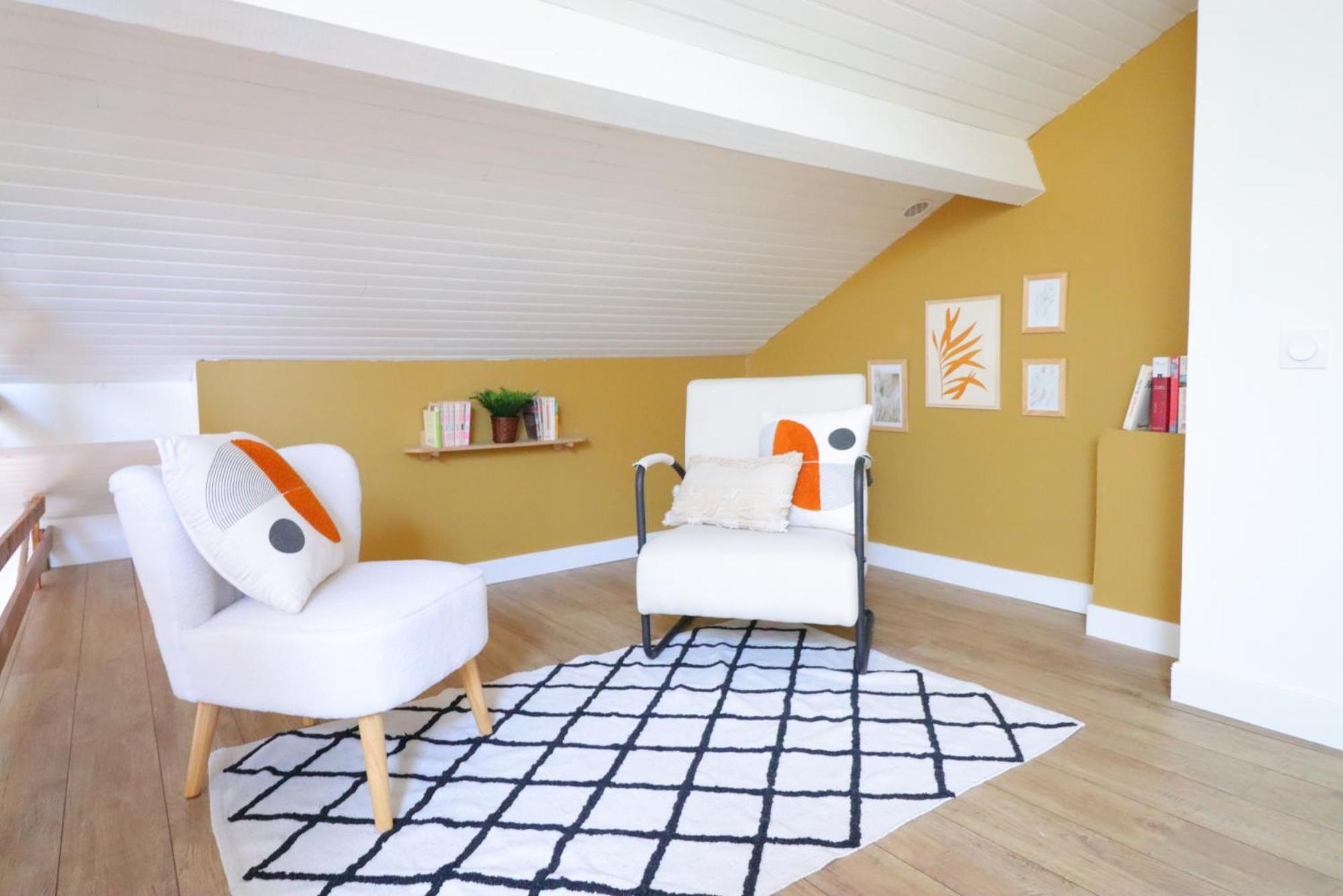 Le Boho - Charmant T3 Avec Climatisation Et Fibre Bergerac Kamer foto