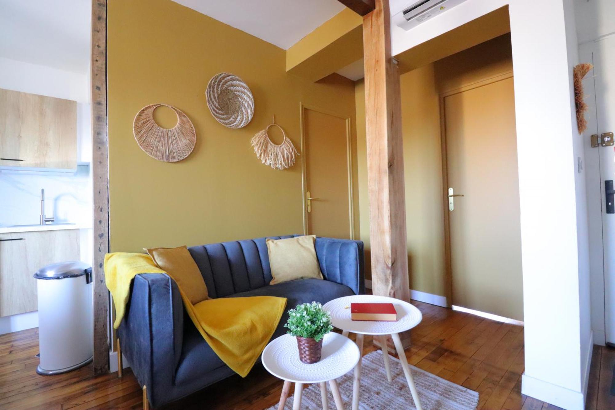 Le Boho - Charmant T3 Avec Climatisation Et Fibre Bergerac Kamer foto