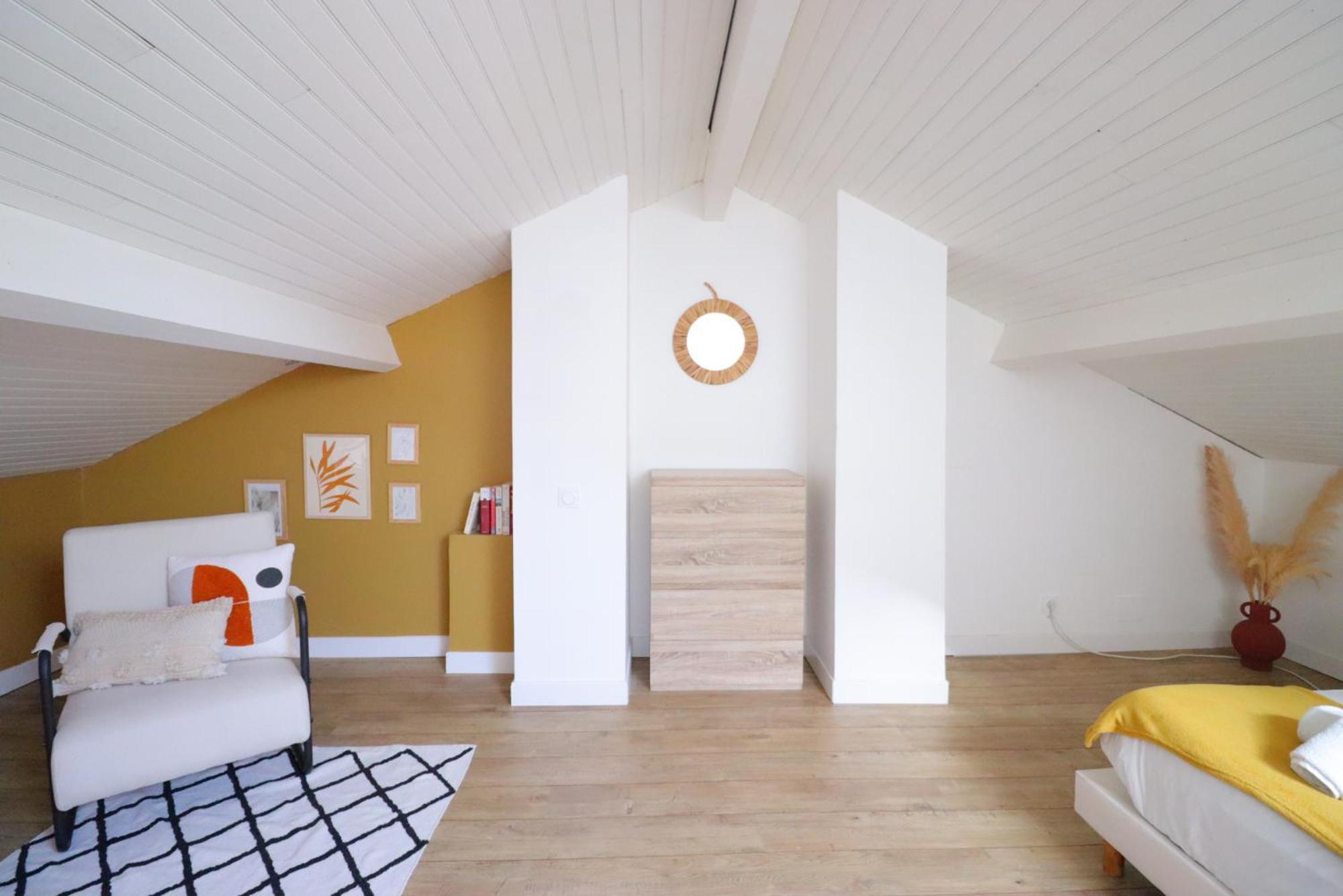 Le Boho - Charmant T3 Avec Climatisation Et Fibre Bergerac Kamer foto
