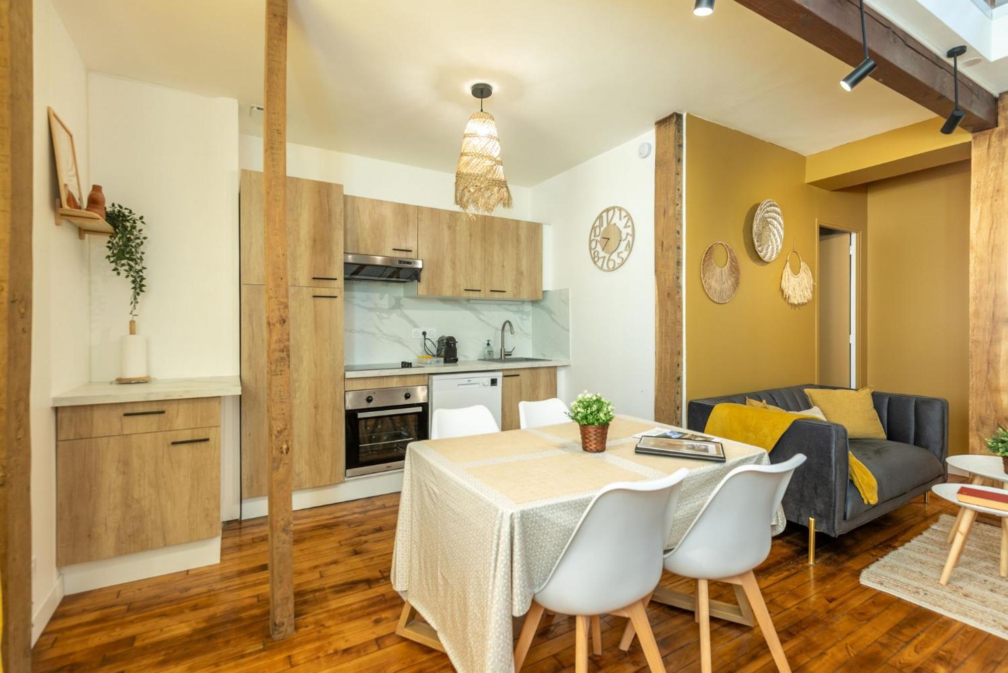 Le Boho - Charmant T3 Avec Climatisation Et Fibre Bergerac Buitenkant foto