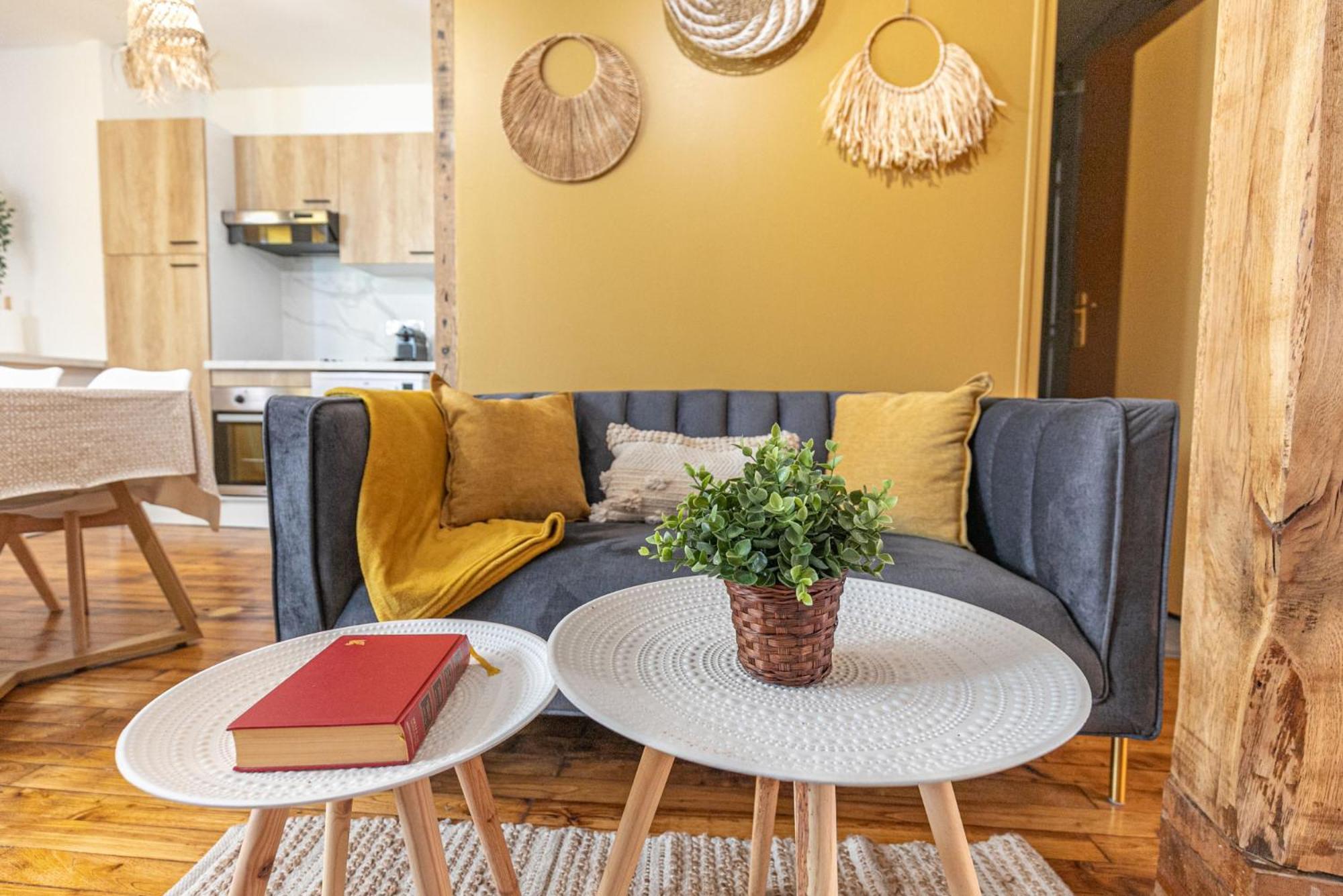 Le Boho - Charmant T3 Avec Climatisation Et Fibre Bergerac Buitenkant foto