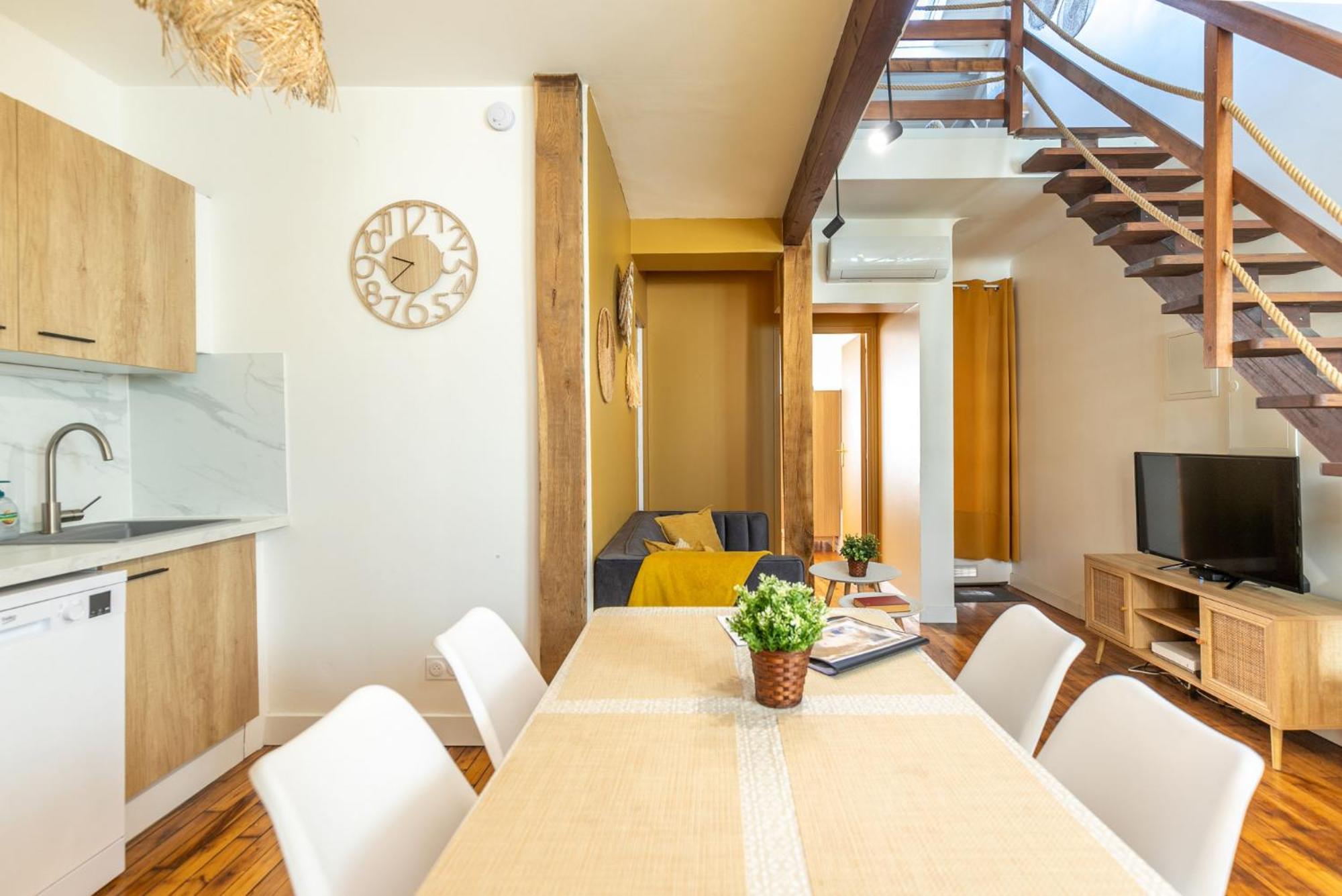 Le Boho - Charmant T3 Avec Climatisation Et Fibre Bergerac Buitenkant foto